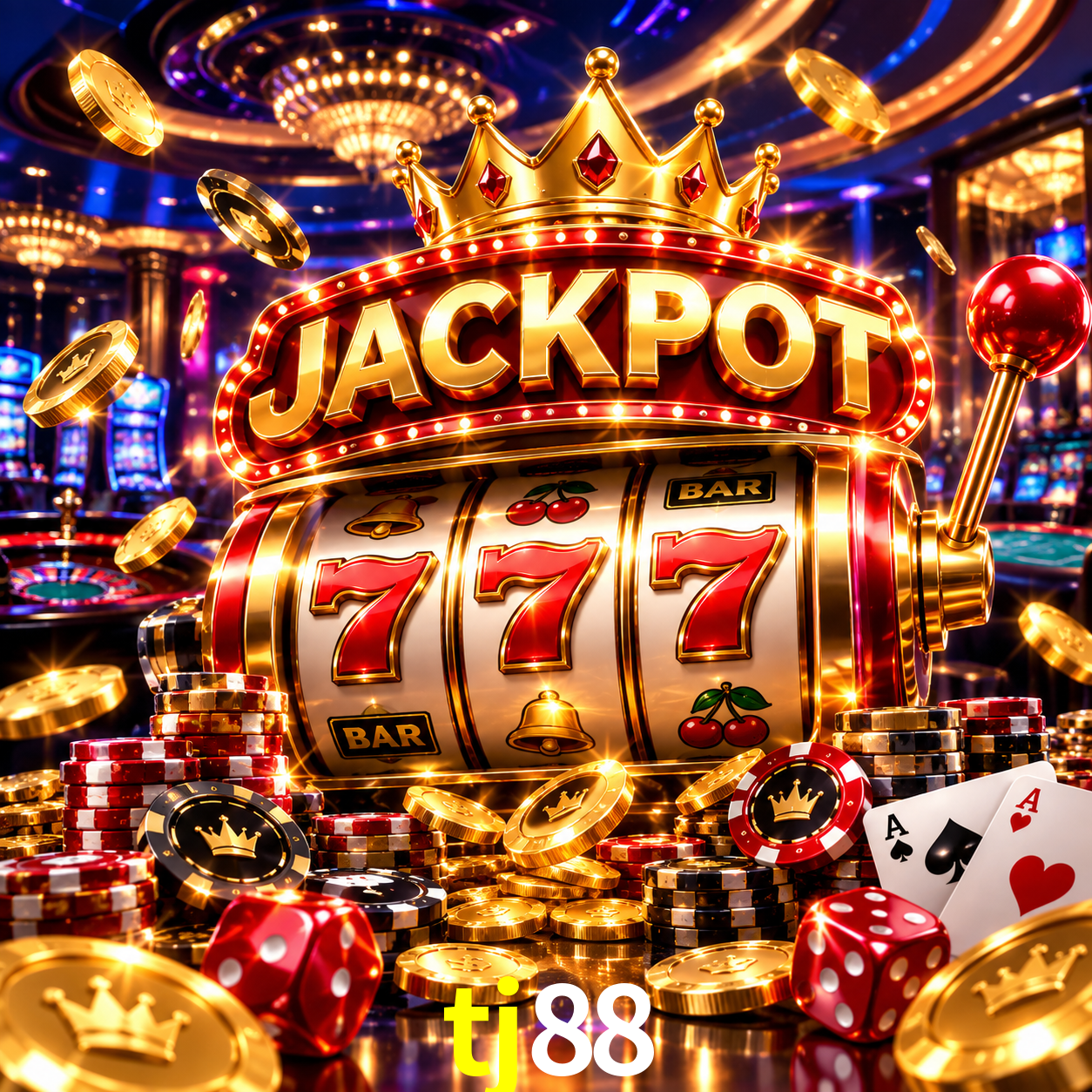 Jackpots e promoções na tj88